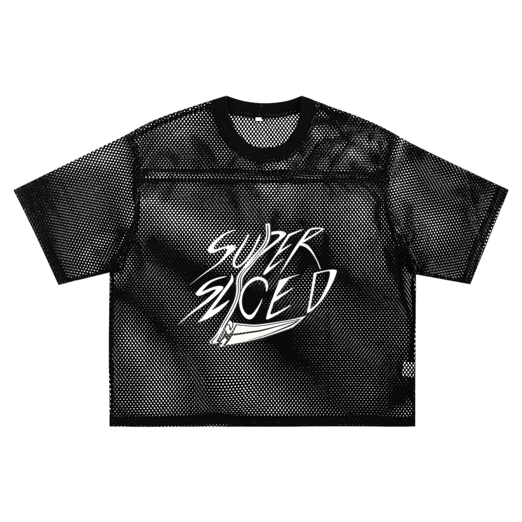See-through Boxy Net T-Shirt