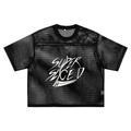 See-through Boxy Net T-Shirt