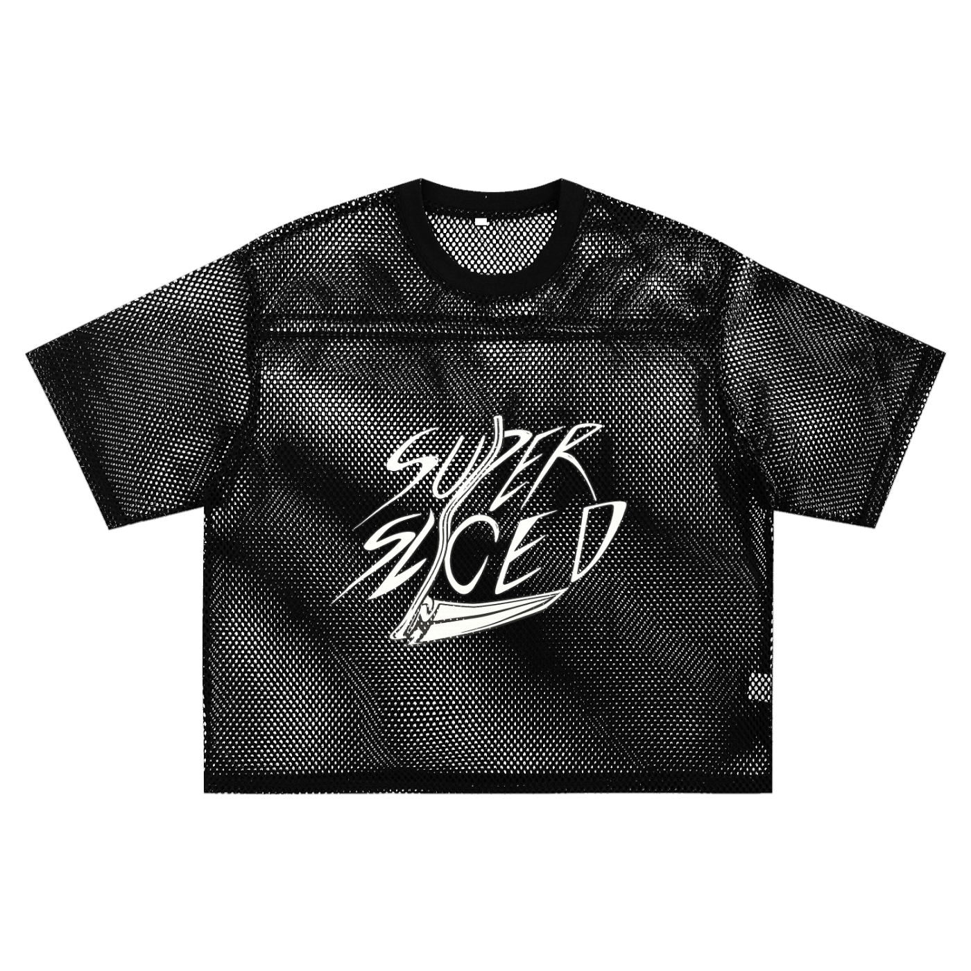 See-through Boxy Net T-Shirt
