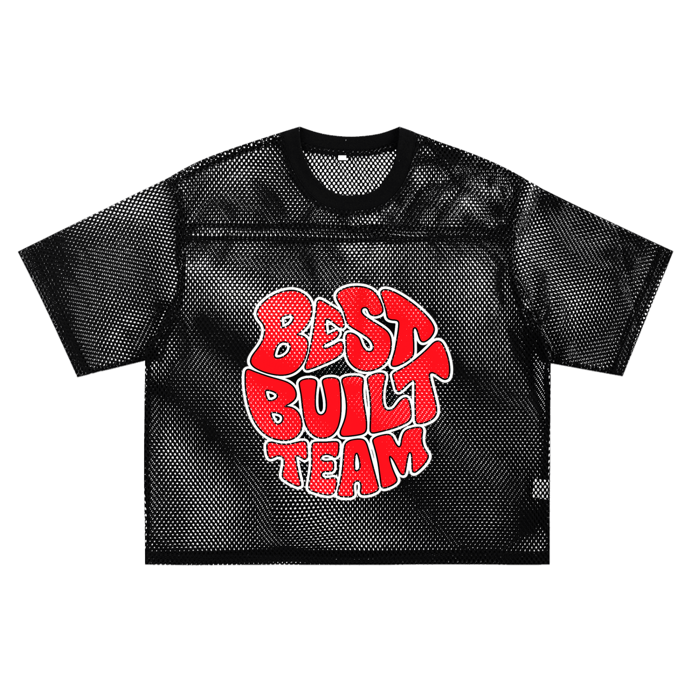See-through Boxy Net T-Shirt