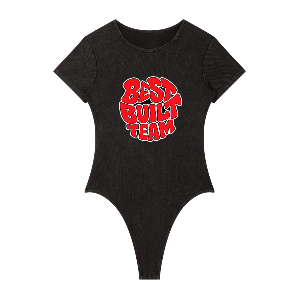 Women's Mineral Wash Crewneck Bodysuit