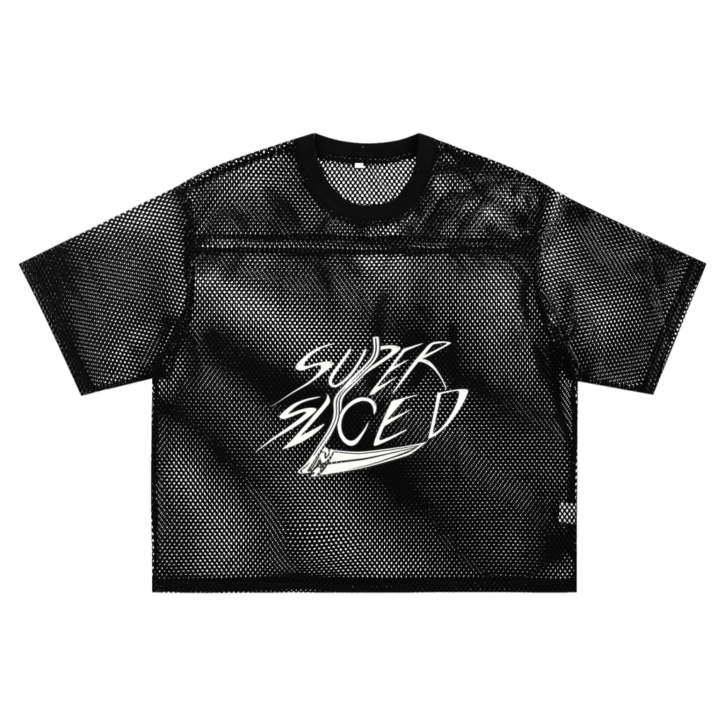 See-through Boxy Net T-Shirt