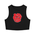 Women's Tight Crewneck Crop Tank Top